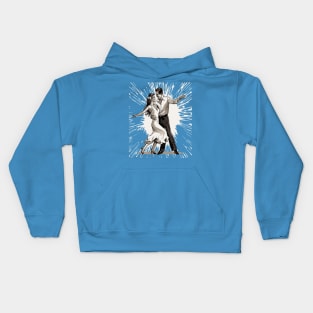 Strictly Salsa Couple Dancing With Pazazz Kids Hoodie